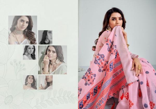 Aura Luxe Vol 1 Fancy Soft Linen Designer Saree Collection